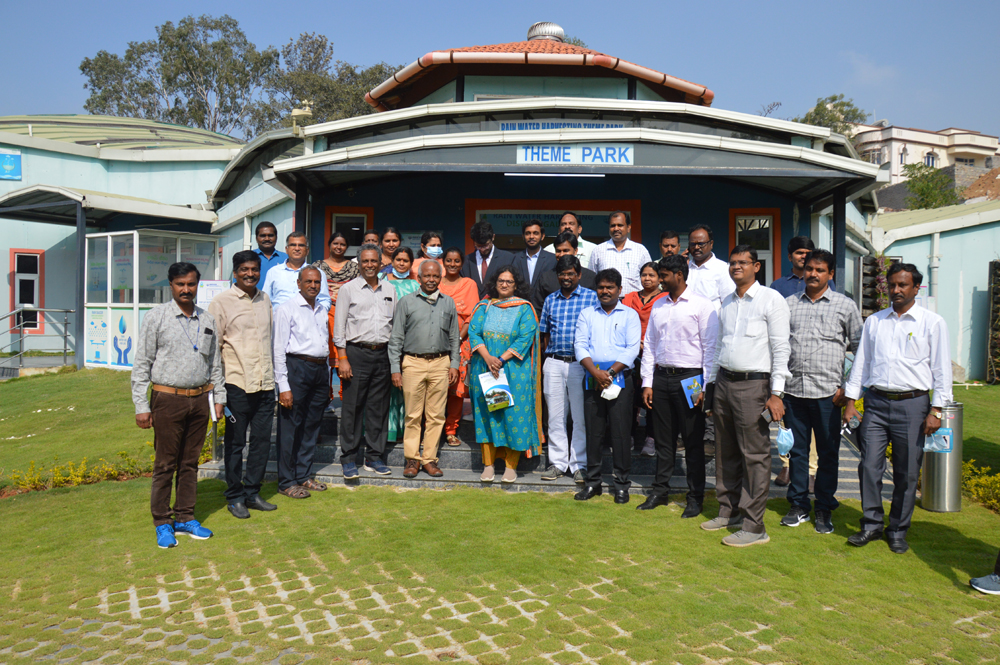 SENIOR OFFICERS FROM AP VISITED HMWSSB ON 02.02.2021