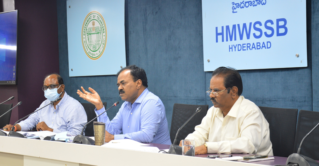 SAFETY MEASURES SHOULD BE GIVEN PRIORITY IN THE CONSTRUCTION OF STPS–MD, HMWSSB ON 06.07.2022