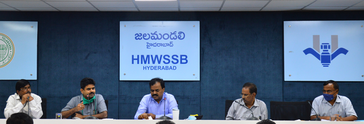CO-ORDINATION COMMITTEE MEETING BETWEEN HMWSSB AND GHMC ON 21.09.2021