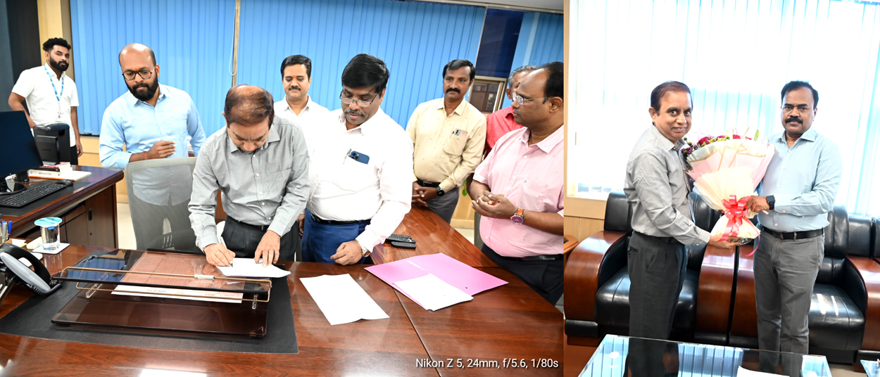 SRI C. SUDHARSHAN REDDY, IAS TAKES CHARGE AS HMWSSB NEW MANAGING DIRECTOR ON 18.12.2023