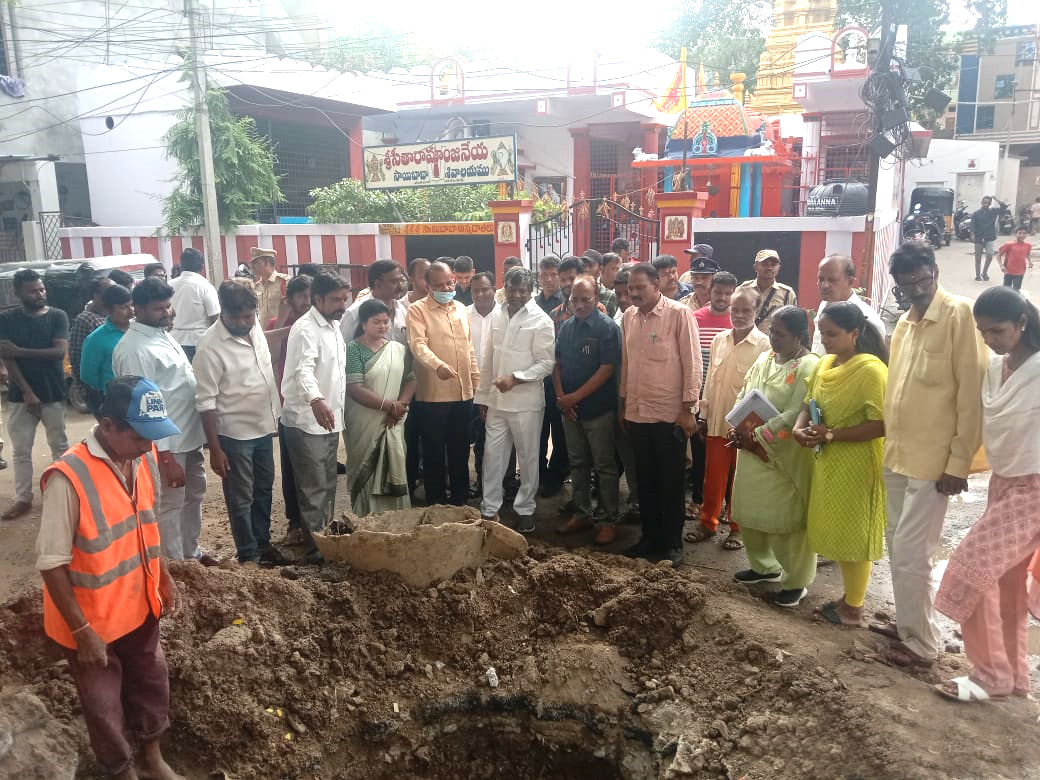 HMWSSB OFFICIALS VISIT TO THE CHINTABAVI ON 28.04.2023