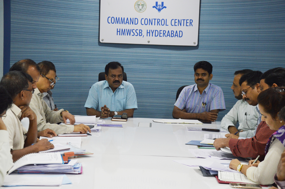 JOINT MEETING OF MD, HMWSSB AND COMMISSIONER,GHMC ON 10.02.2020