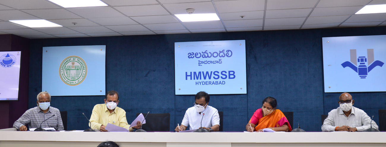 CO-ORDINATION COMMITTEE MEETING BETWEEN HMWSSB AND GHMC ON 29.05.2021